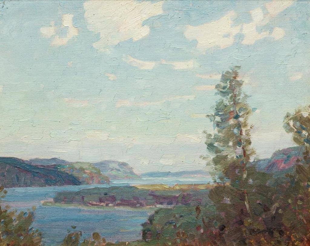 Frederick Henry Brigden (1871-1956) - Looking out on Lake Nipicon