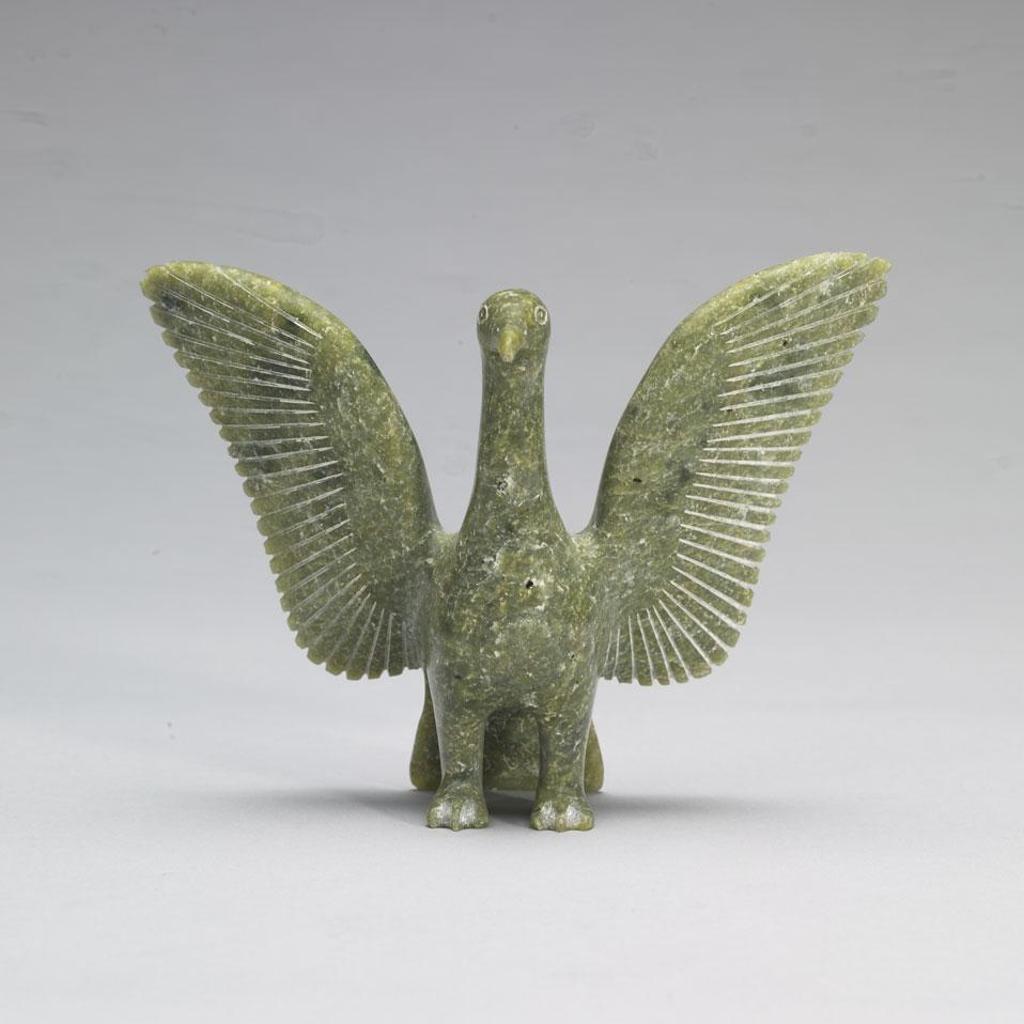 Abraham Etungat (1911-1999) - Bird With Outstretched Wings