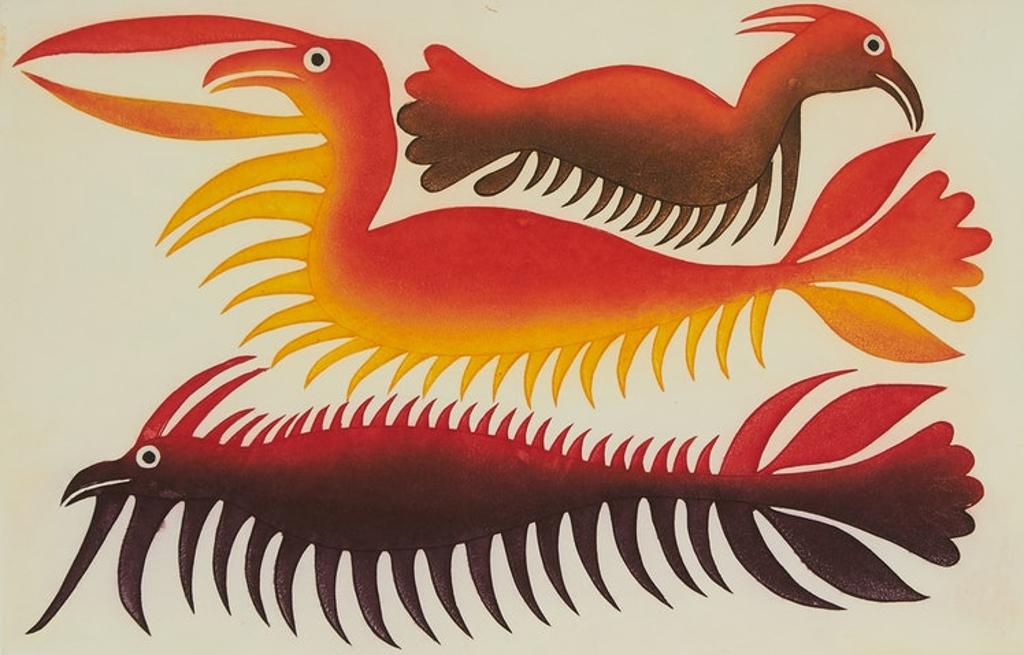 Kenojuak Ashevak (1927-2013) - Submerged