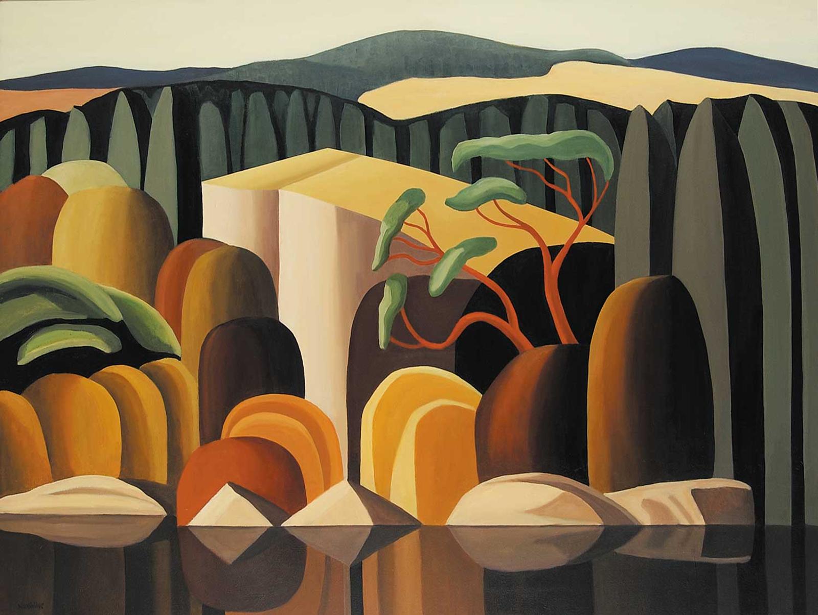 Andrew Woolridge - Evening after Rain at Lion Rock