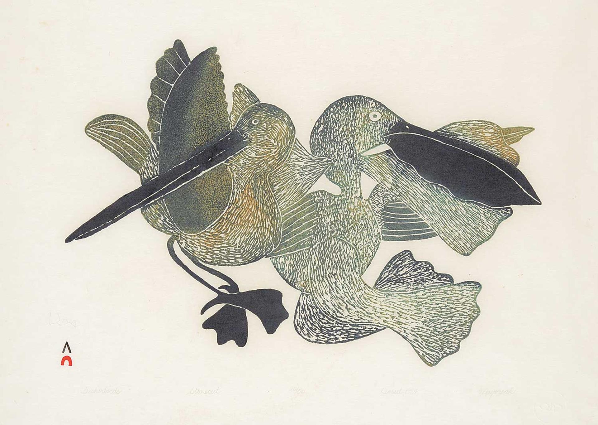 Mayureak Ashoona (1946) - Fisherbirds #26/50