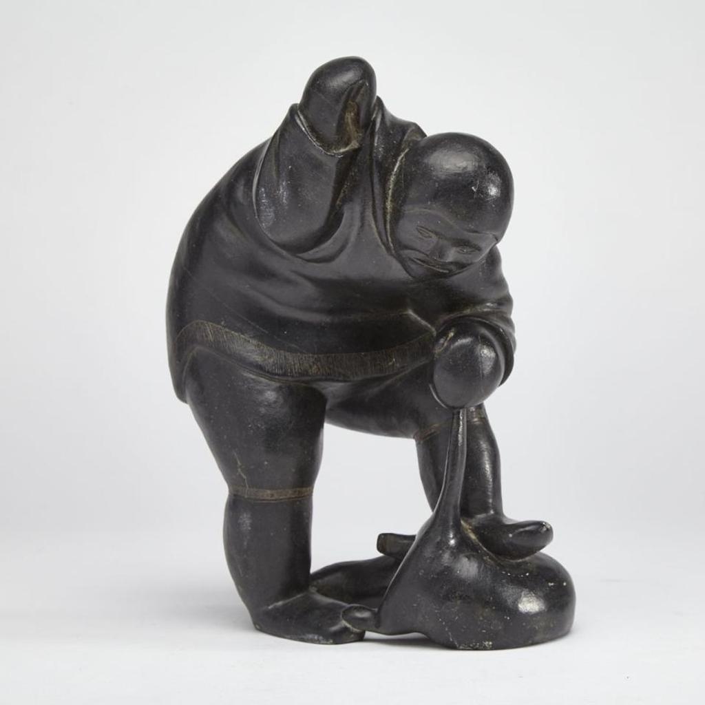 Tamusi Alasua Nutaraalu (1930) - Hunter With Caught Otter