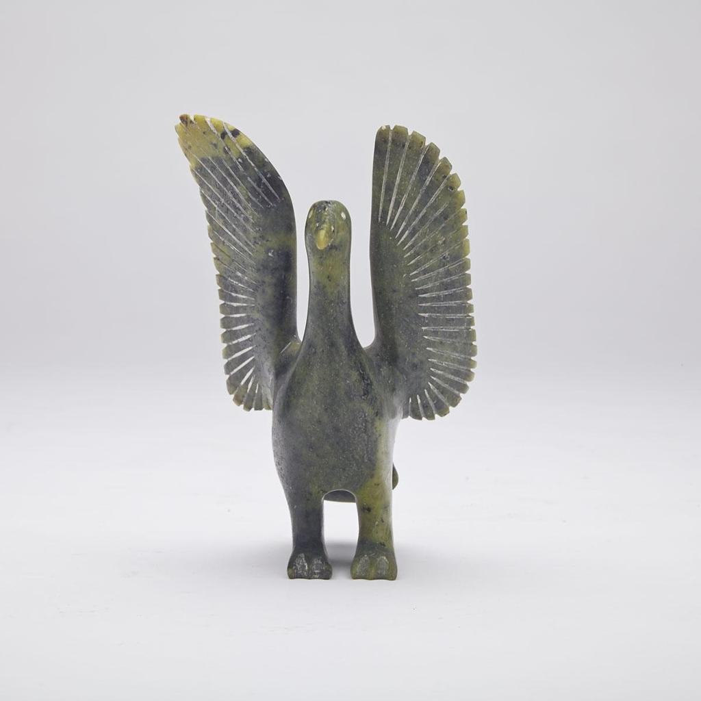 Abraham Etungat (1911-1999) - Bird With Upswept Wings