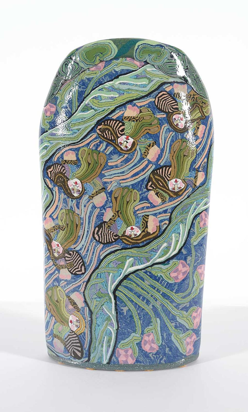Jane Gosun Peiser - Women Flying and Swimming