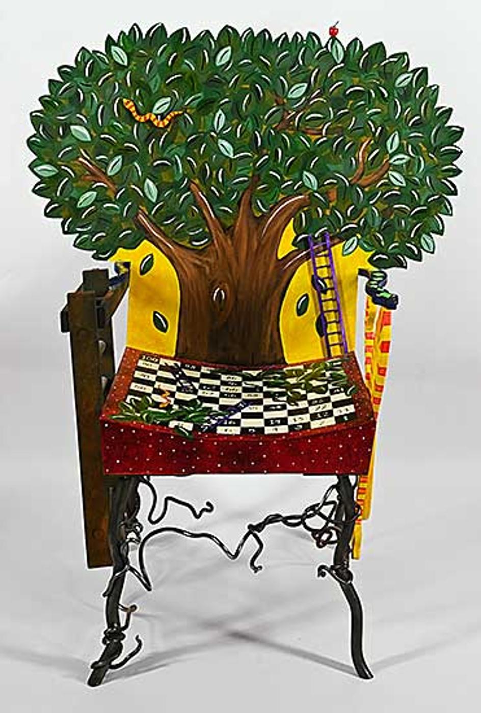 Nancy Babick-Brennan - Untitled - Snakes and Ladders Chair