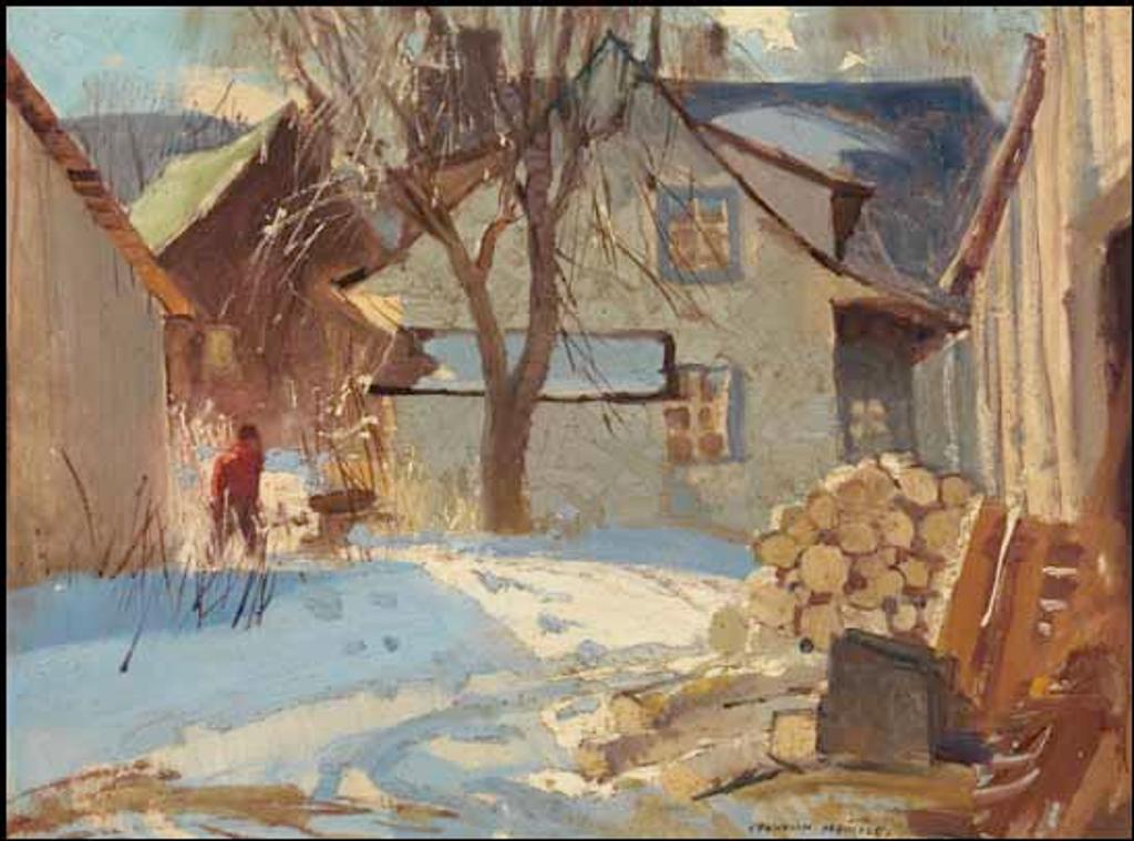 George Franklin Arbuckle (1909-2001) - René Richard's House, Baie-Saint-Paul