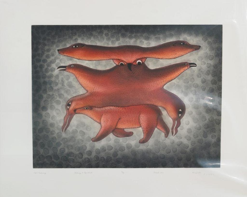 Kenojuak Ashevak (1927-2013) - Owl Evolving