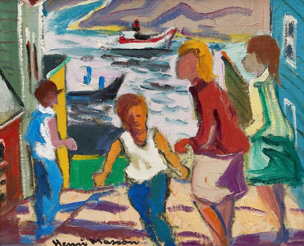 Henri Leopold Masson (1907-1996) - Passing Scene, St. John's