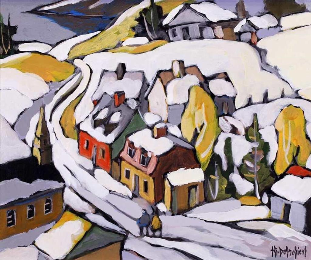 Jean-Guy Desrosiers (1934) - Un Cap En Grisaille (Charlevoix)