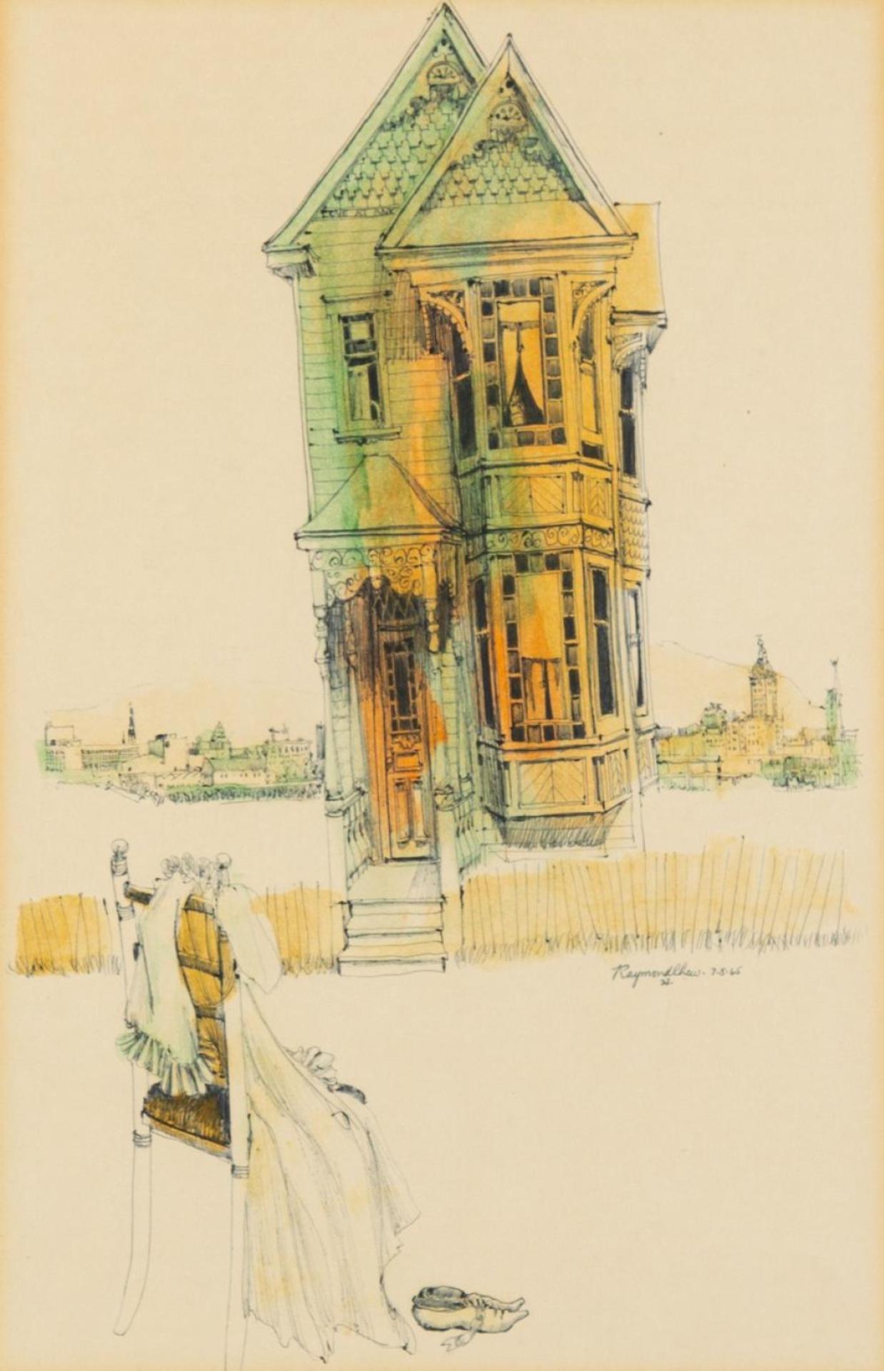 Raymond Chow (1941) - Old House and Chair