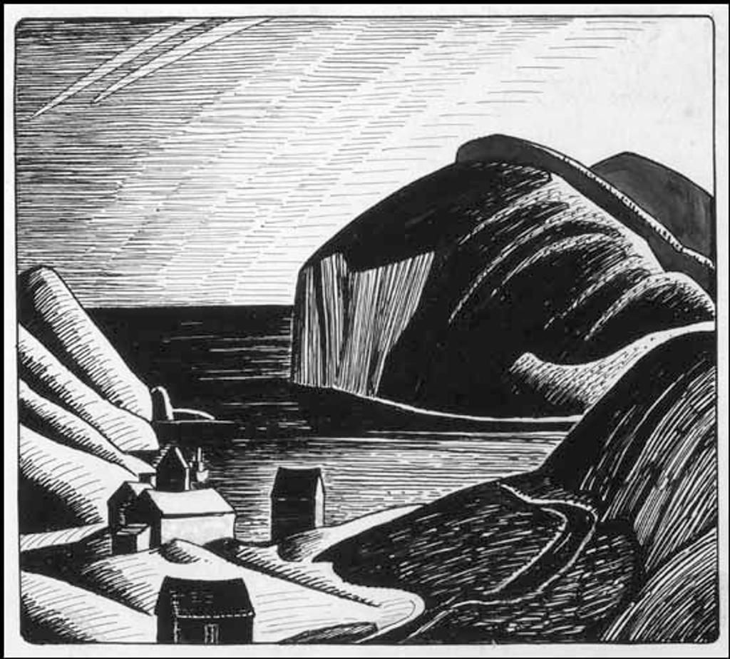 Lawren Stewart Harris (1885-1970) - Port Coldwell Fish House, Lake Superior