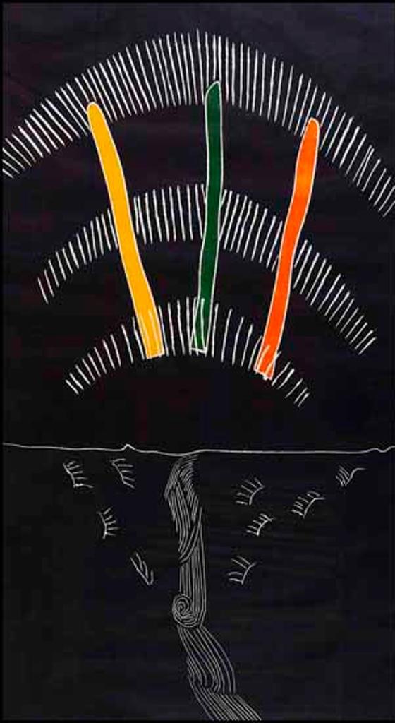 Arnold Edward Shives (1943) - Northern Lights, Nass Valley (02465/2013-802)