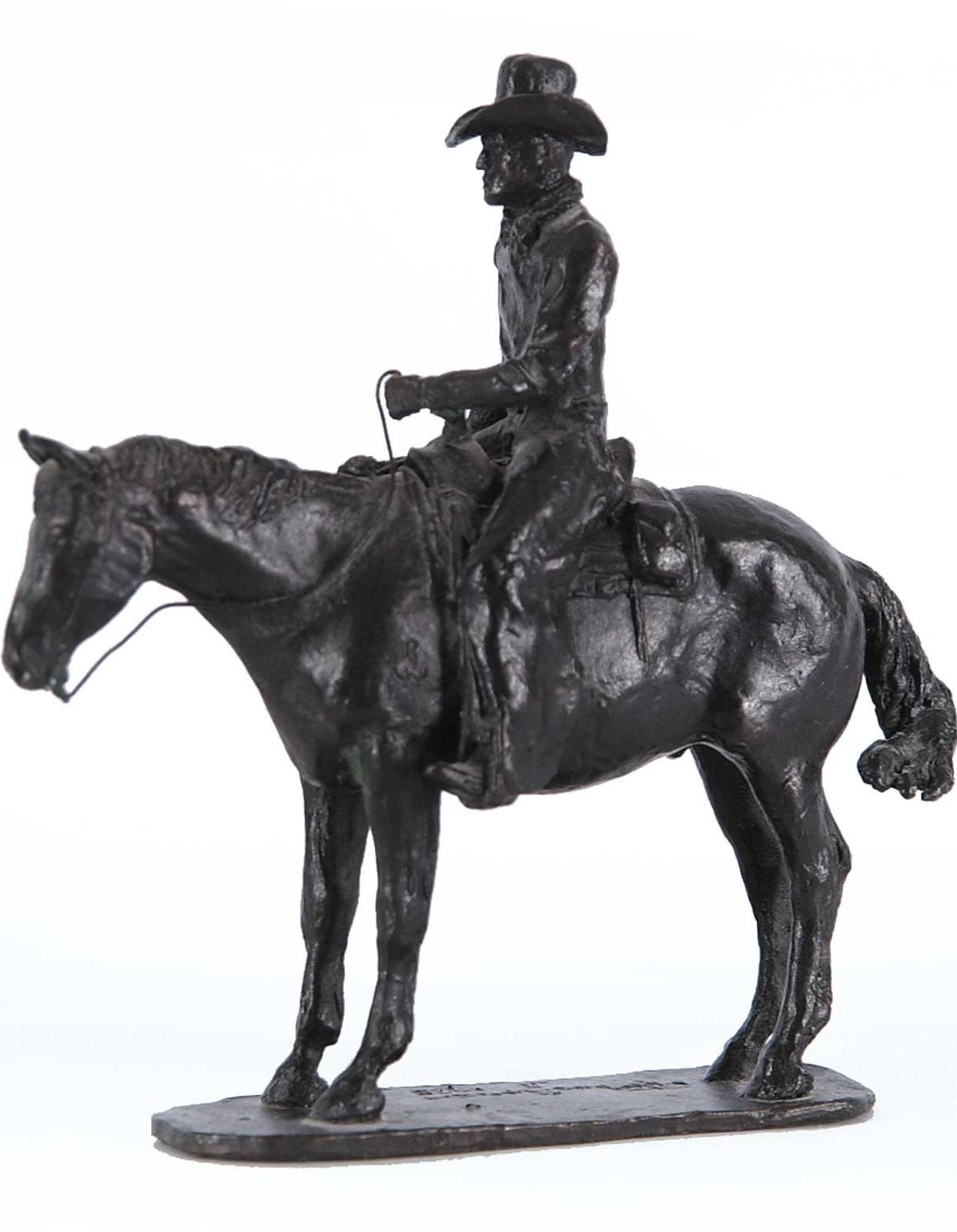 Malcom [Mac] James MacKenzie - Untitled - Horse Rider on Flat Base