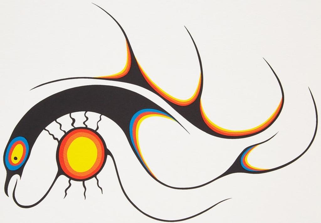 Clemence Wescoupe (1951-2018) - Mighty Thunderbird; Buffalo and Bird Spirit