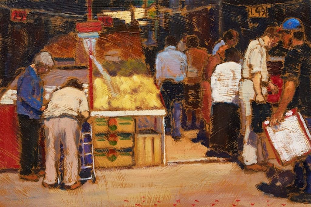 Richard Montpetit (1950) - Va et vient au marché
