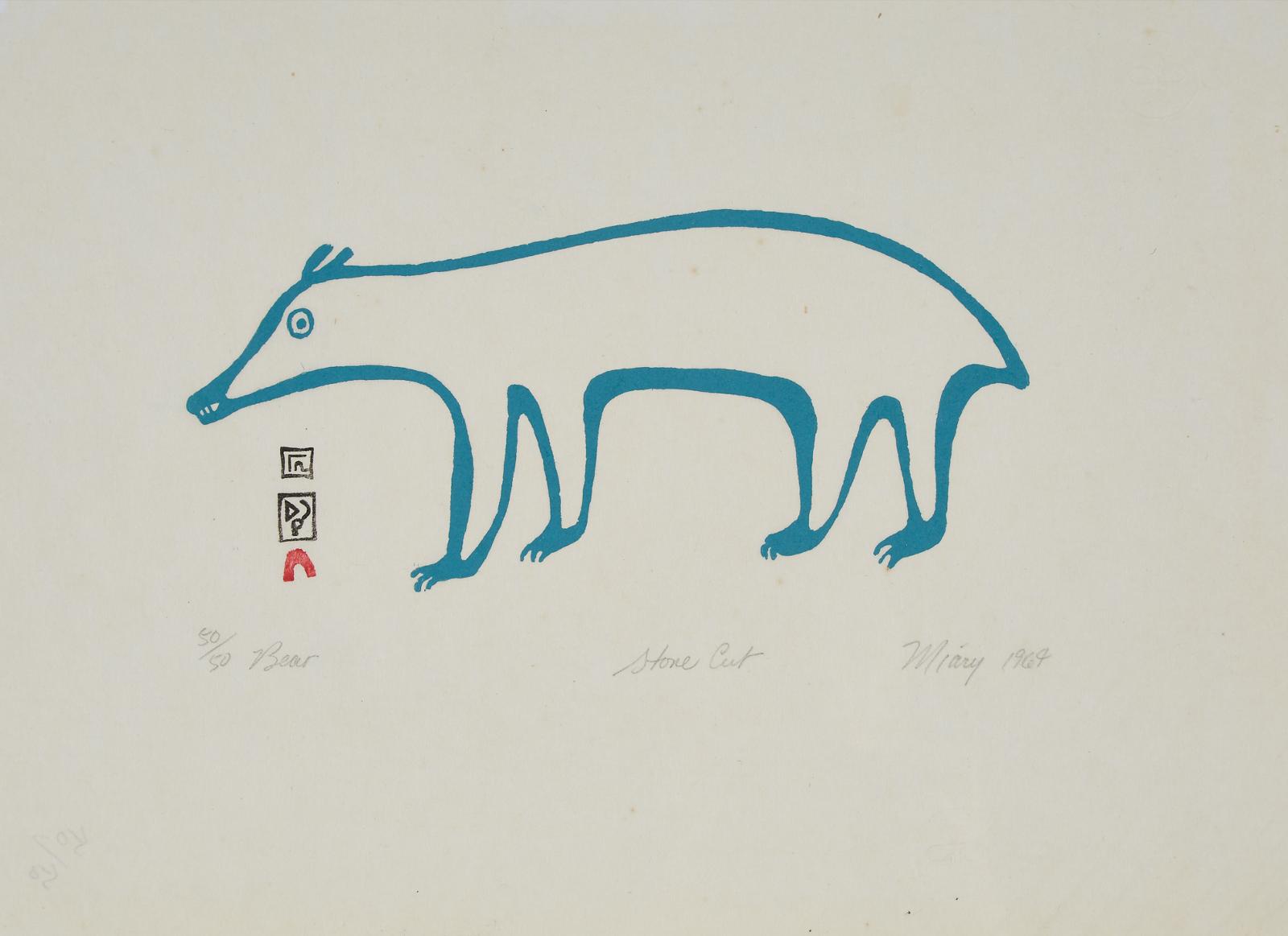 Mary (Samuellie) Pudlat (1923-2002) - Bear