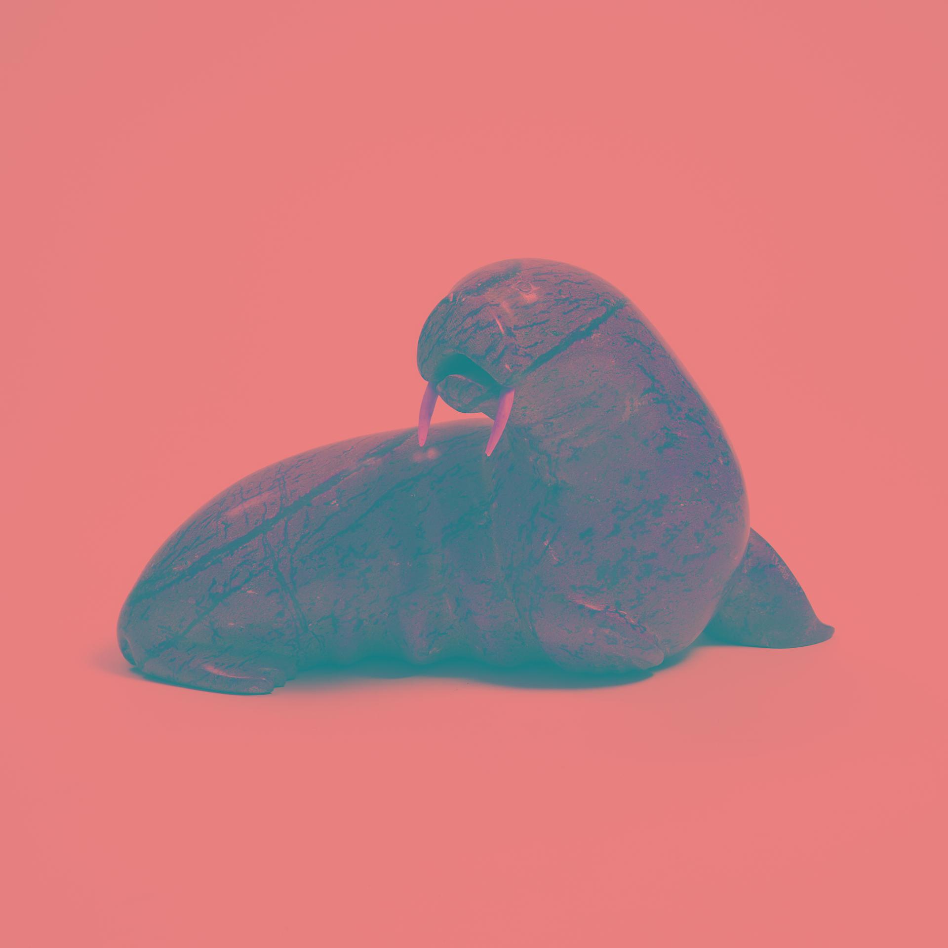 Pudloo Josephie (1931) - Basking Walrus