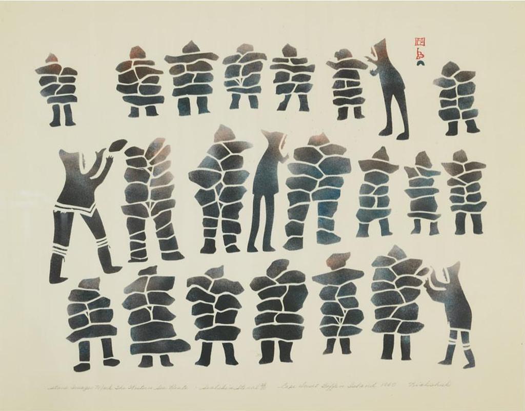 Kiakshuk (1886-1966) - Stone Images Mark The Western Sea Route