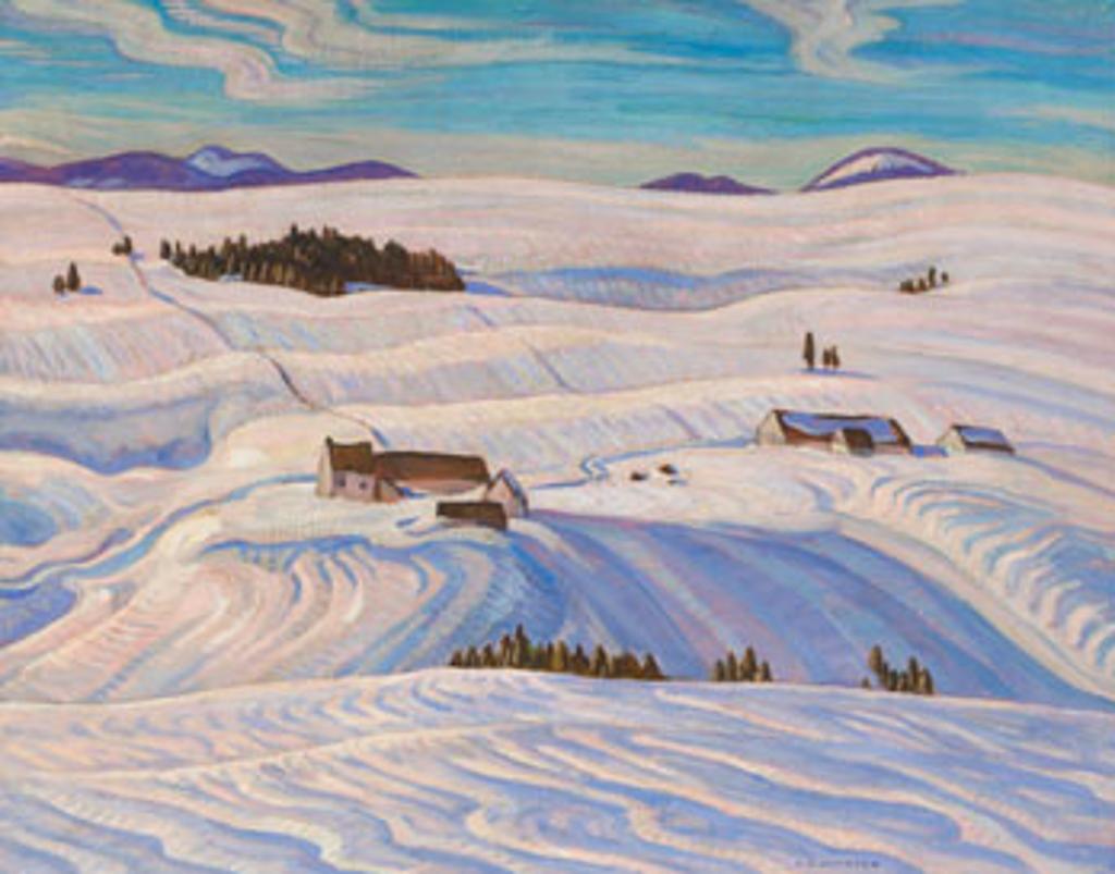 Alexander Young (A. Y.) Jackson (1882-1974) - Laurentian Hills
