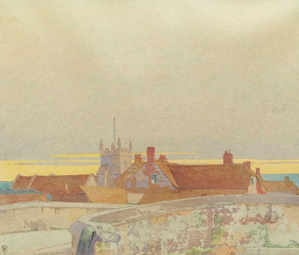 Walter Joseph (W.J.) Phillips (1884-1963) - Wylye Mill Bridge