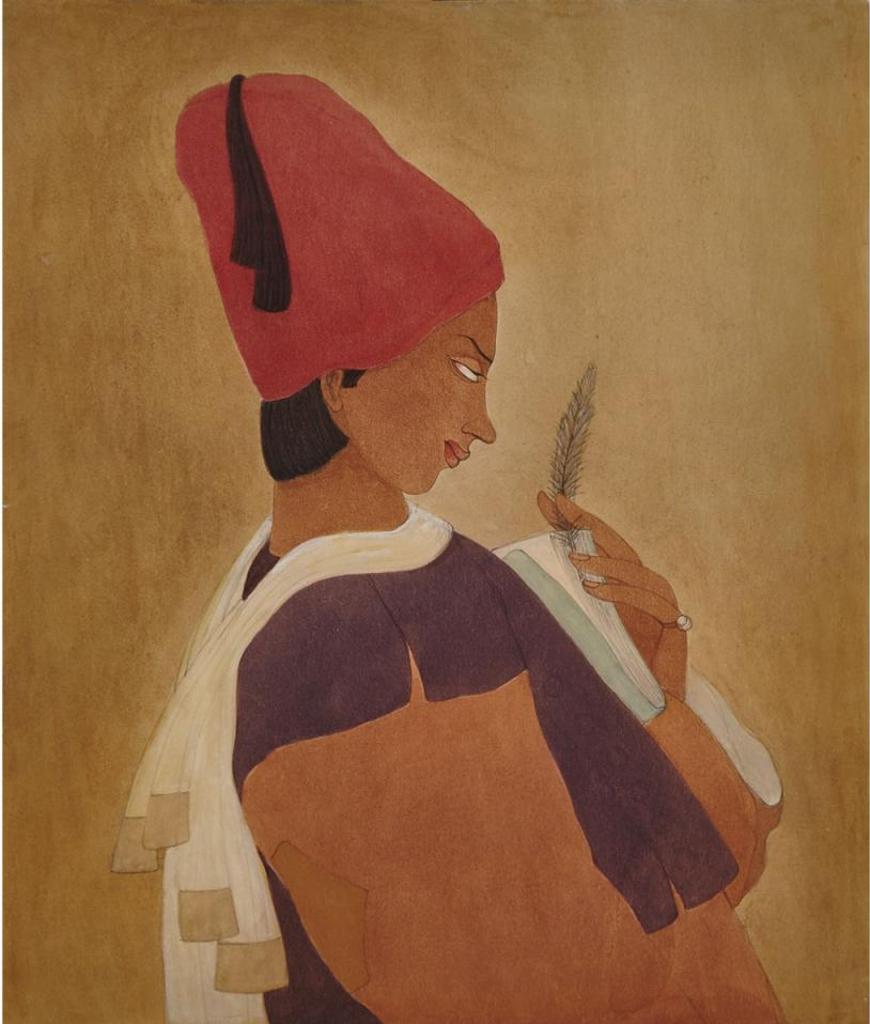 Muhammed Abdur Rahman Chughtai (1897-1975) - Young Boy, Circa 1945