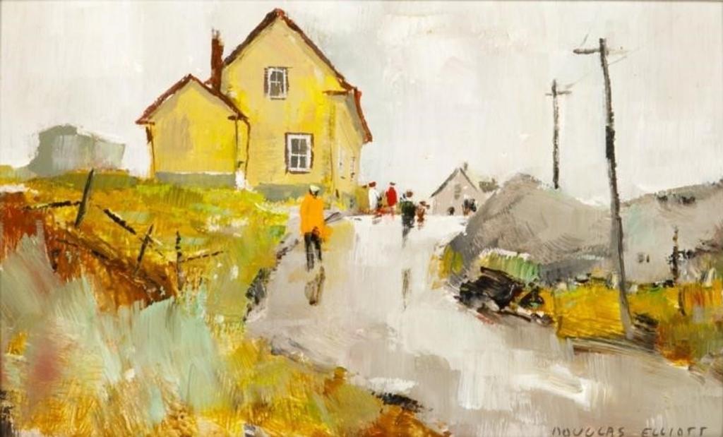 Douglas Ferfguson Elliott (1916-2012) - Allegretto in Yellow, Peggy's Cove