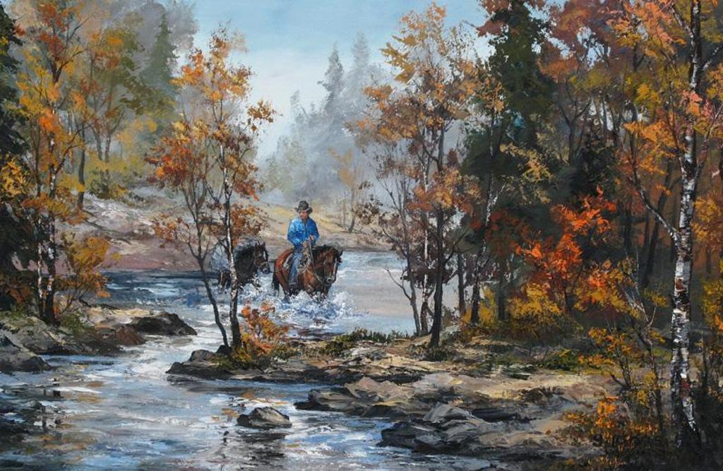 Georgia Jarvis (1944-1990) - Autumn Rider