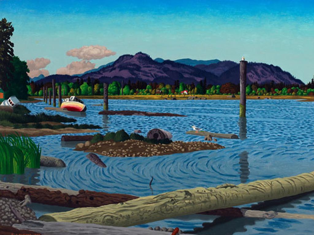 Edward John (E. J.) Hughes (1913-2007) - Cowichan Bay