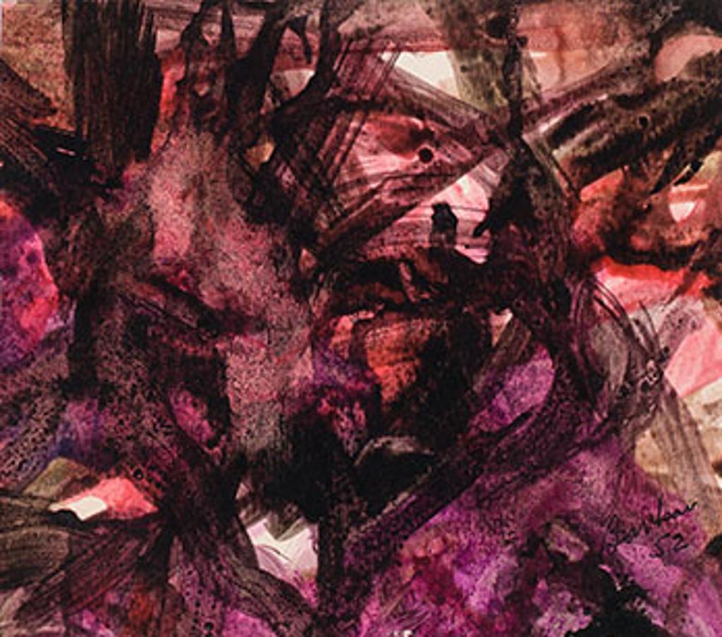 Marcel Christian Barbeau (1925-2016) - Sans titre (from the Combustions originelles series)