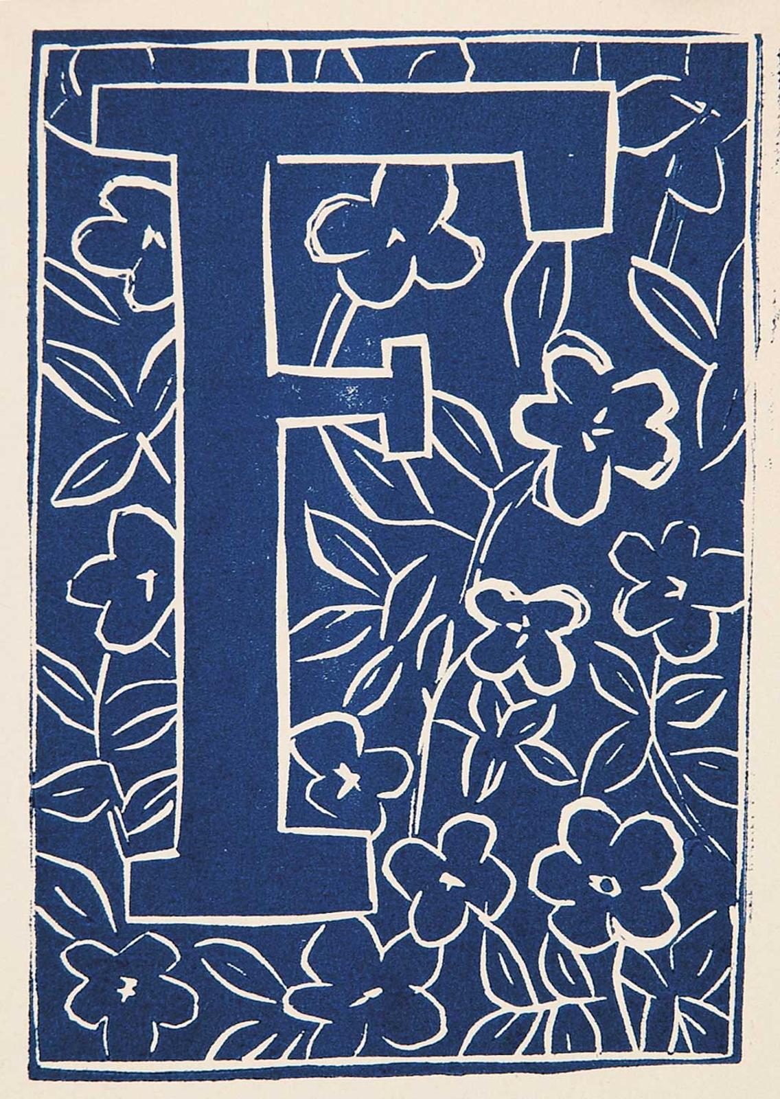 John Harold Thomas Snow (1911-2004) - Untitled - Blue F
