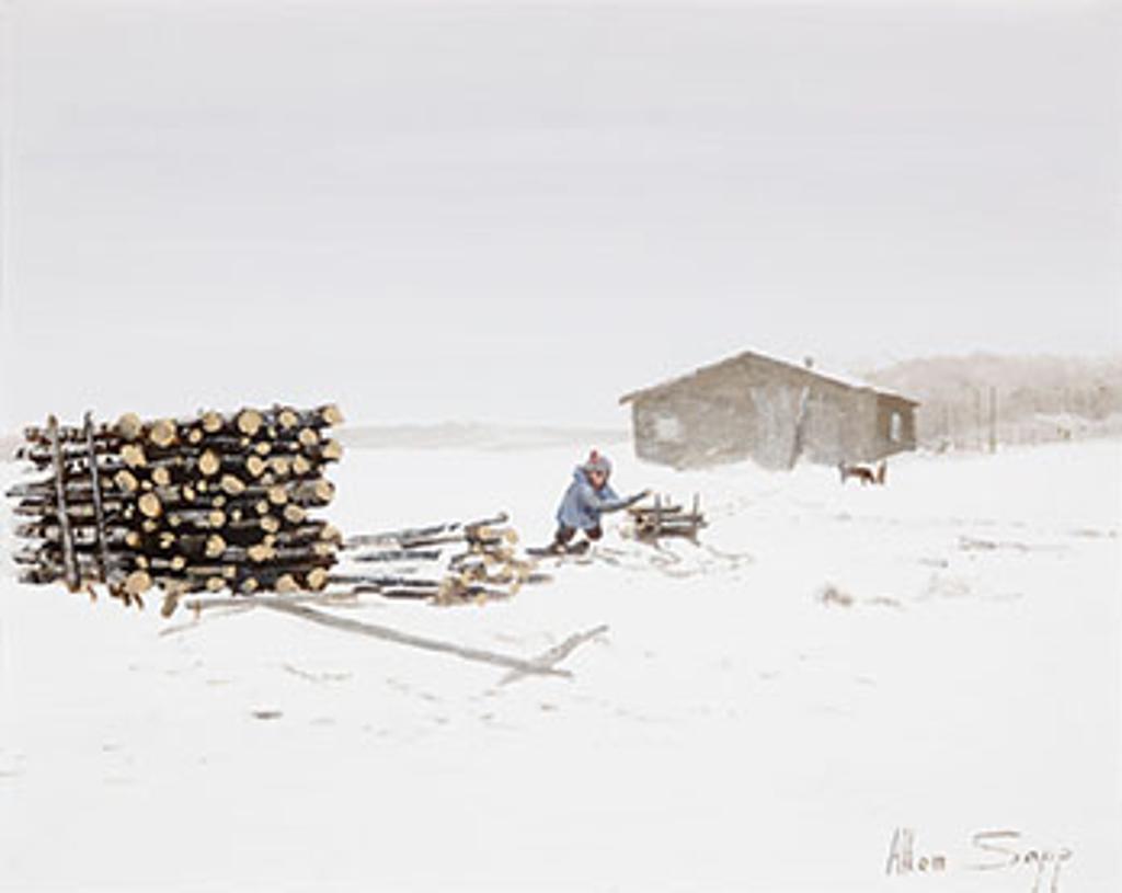 Allen Fredrick Sapp (1929-2015) - Need Wood for the Stove