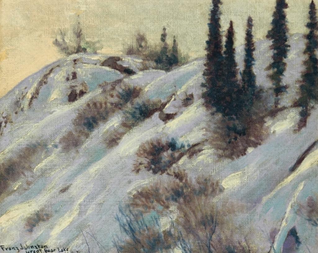 Frank (Franz) Hans Johnston (1888-1949) - Cold Afternoon, Great Bear Lake, N.W.T.