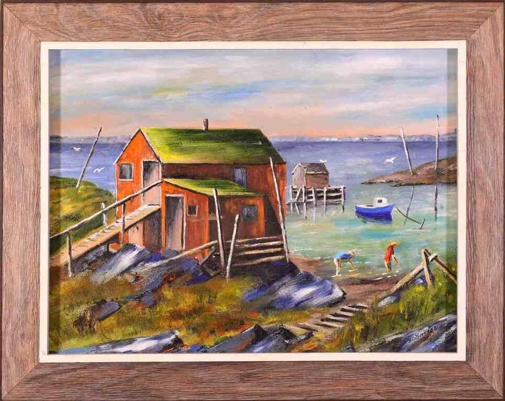 Horace Bernard Hoddie Colford (1910-1988) - Blue Rocks