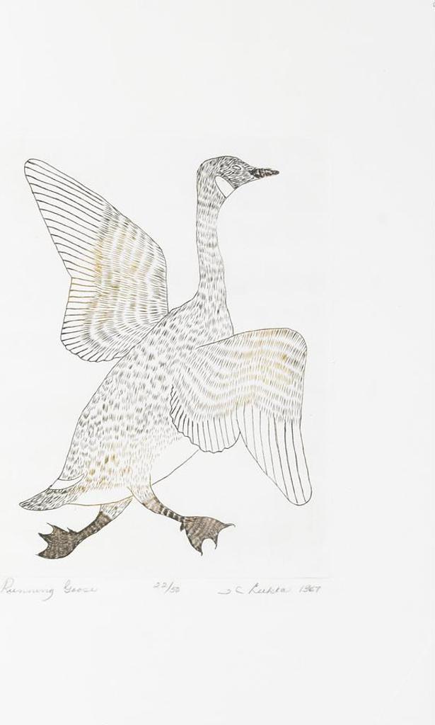 Lukta Qiatsuk (1928-2004) - Running Goose