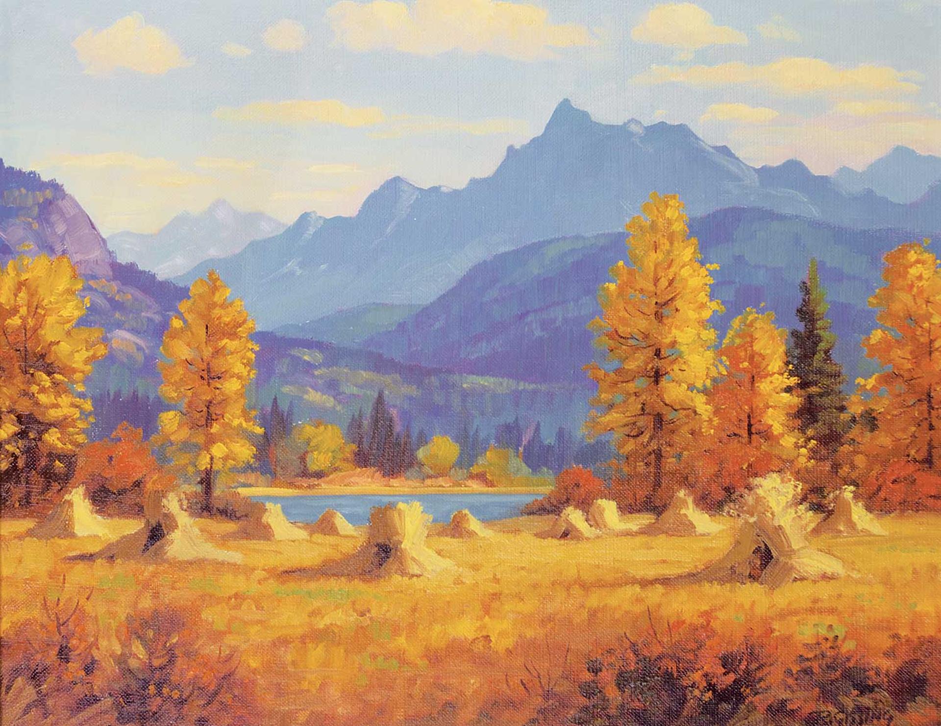 Roland Gissing (1895-1967) - Autumn Near Spillimacheen