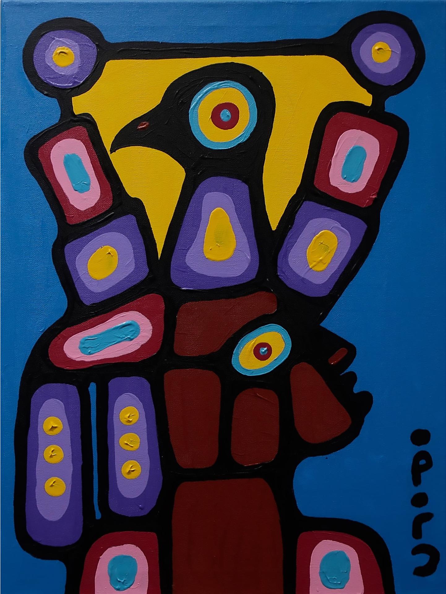Christian Morrisseau (1969) - Thunderbird Headdress