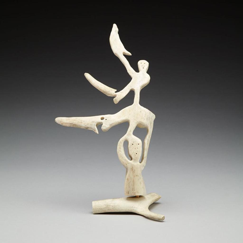 Luke Anowtalik (1932-2006) - Figural Totem