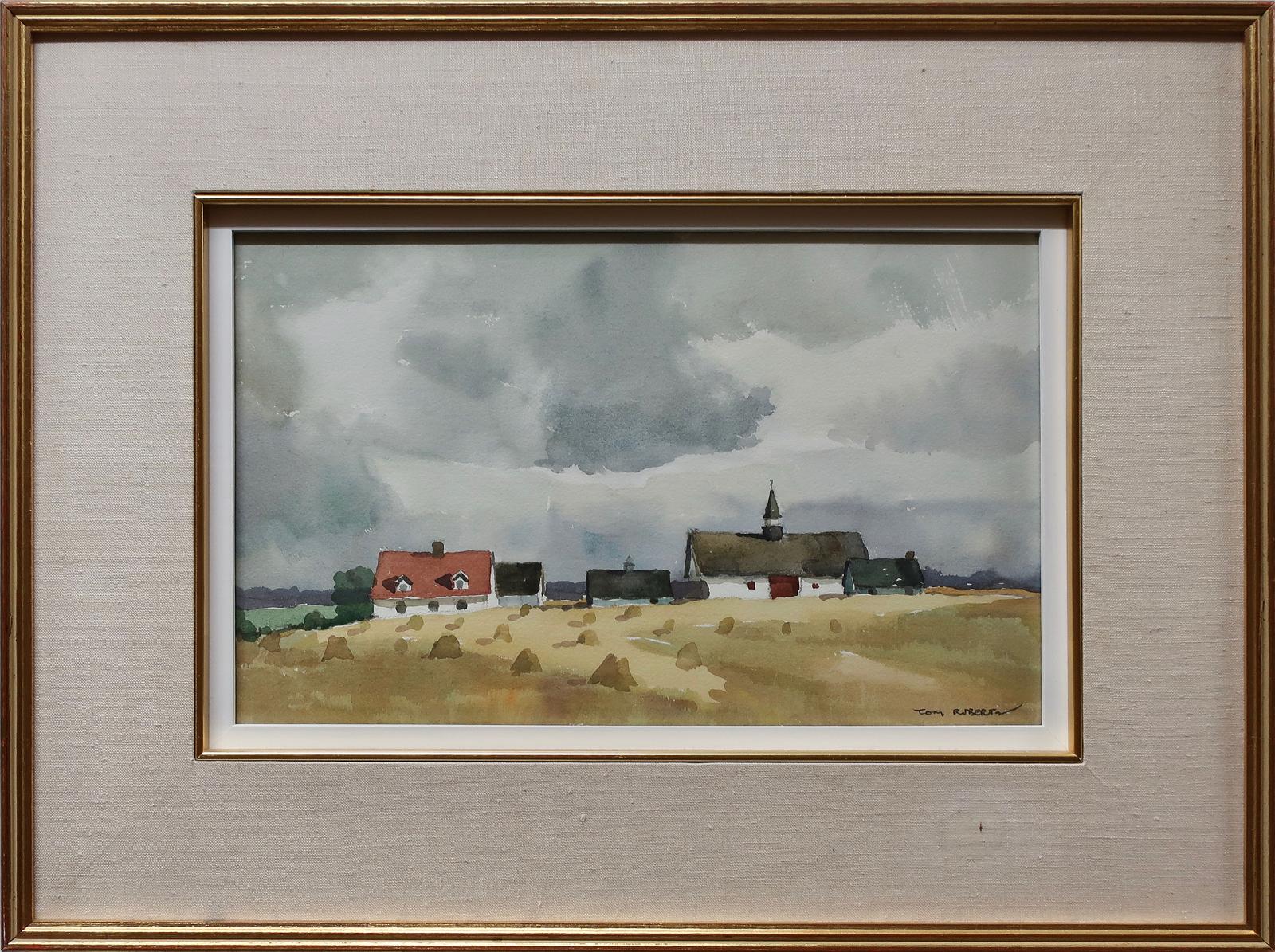 Thomas Keith (Tom) Roberts (1909-1998) - Farm At St. Pascal