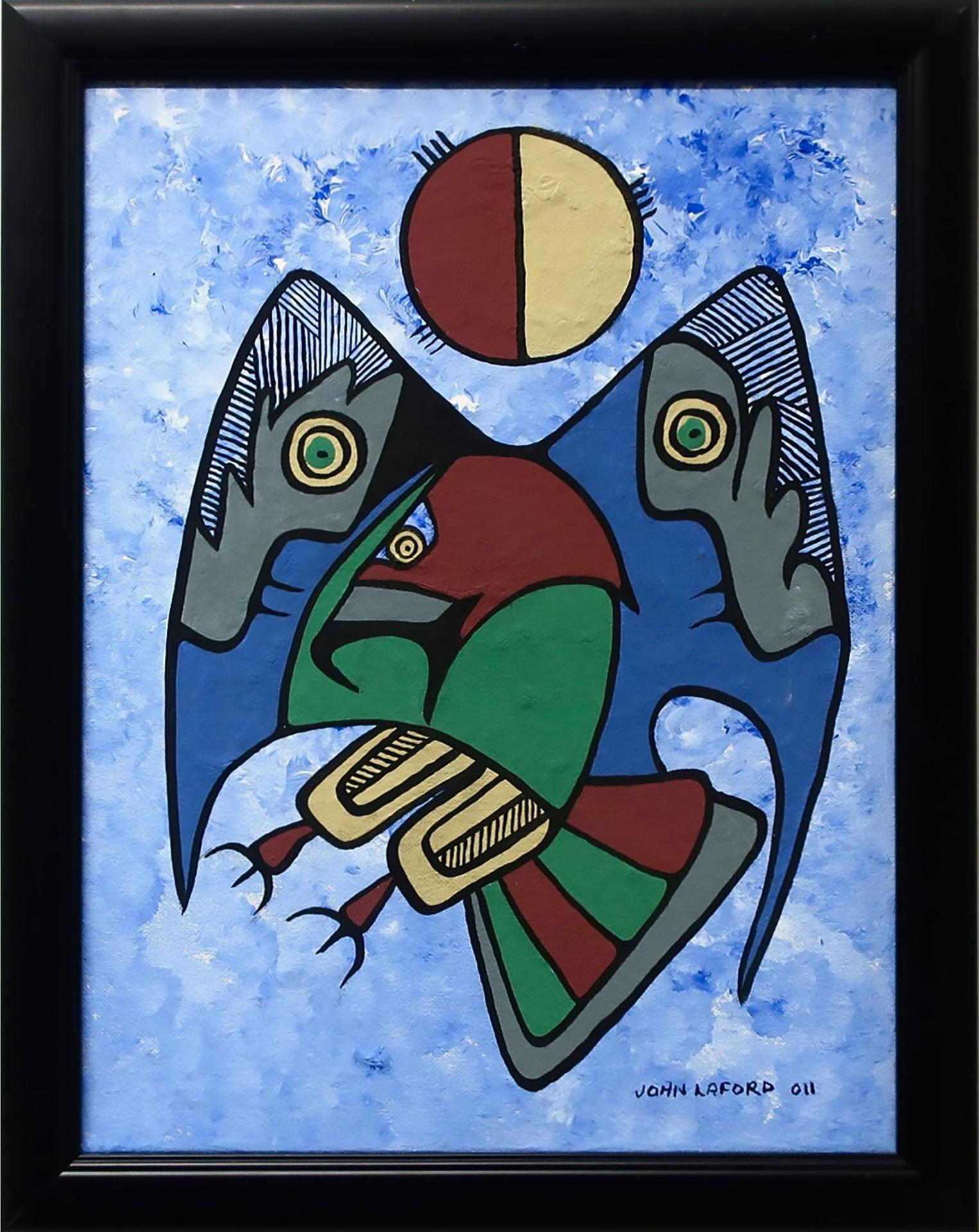 John Eric Laford (1954) - Young Eagle Couple
