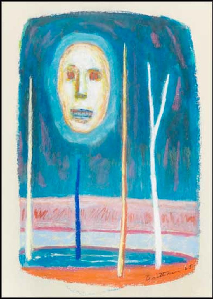 Miller Gore Brittain (1912-1968) - Mask in a Landscape