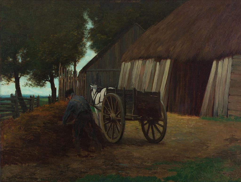 Clarence Alphonse Gagnon (1881-1942) - Early Morning, Île d'Orléans