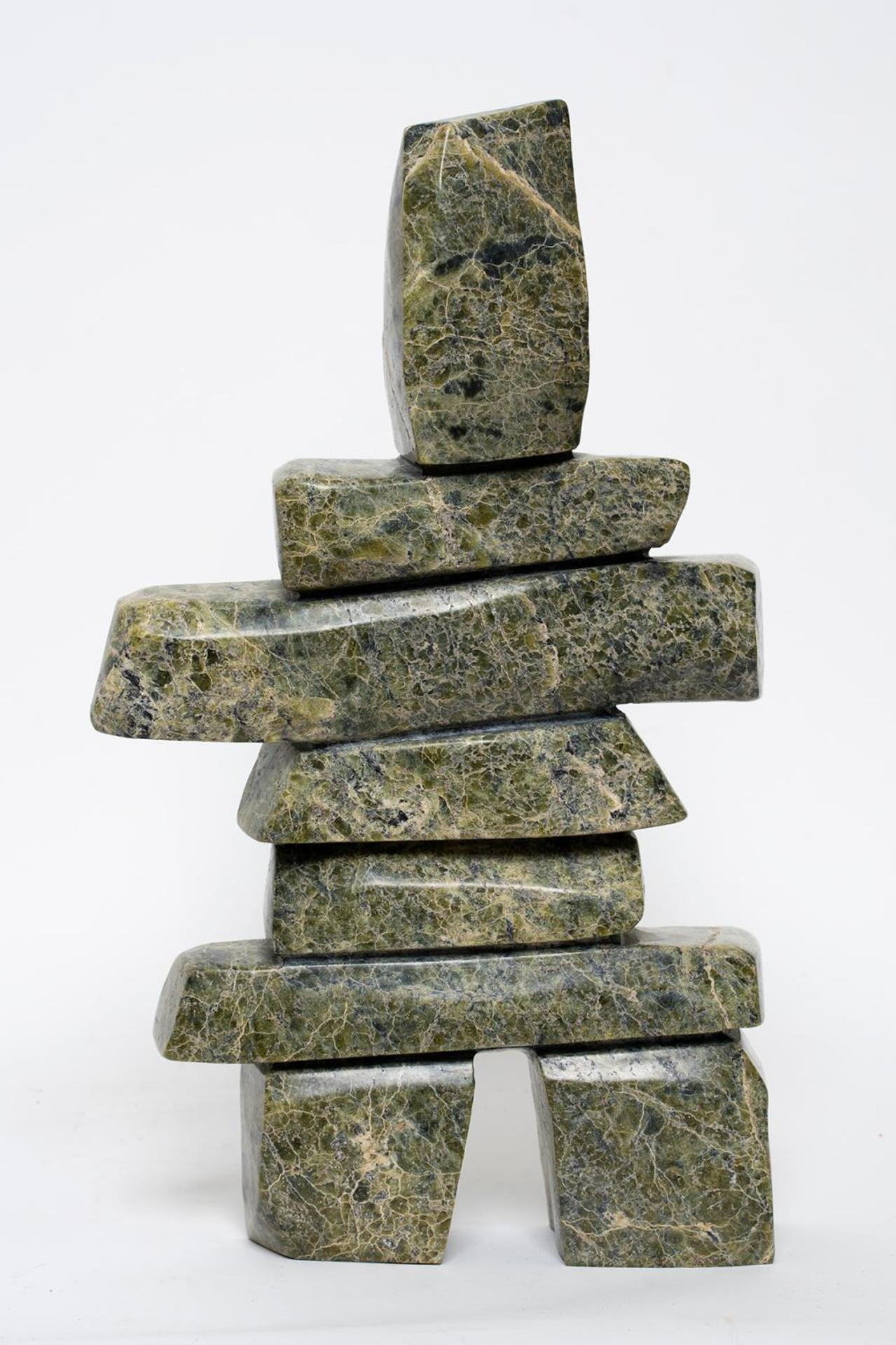 Ning Pootoogook (1980) - Untitled - Inukshuk