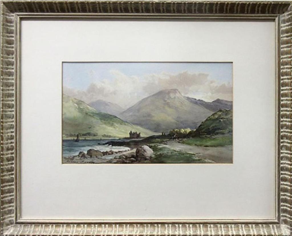 James Ferrier (1840-1900) - Lake Razzo