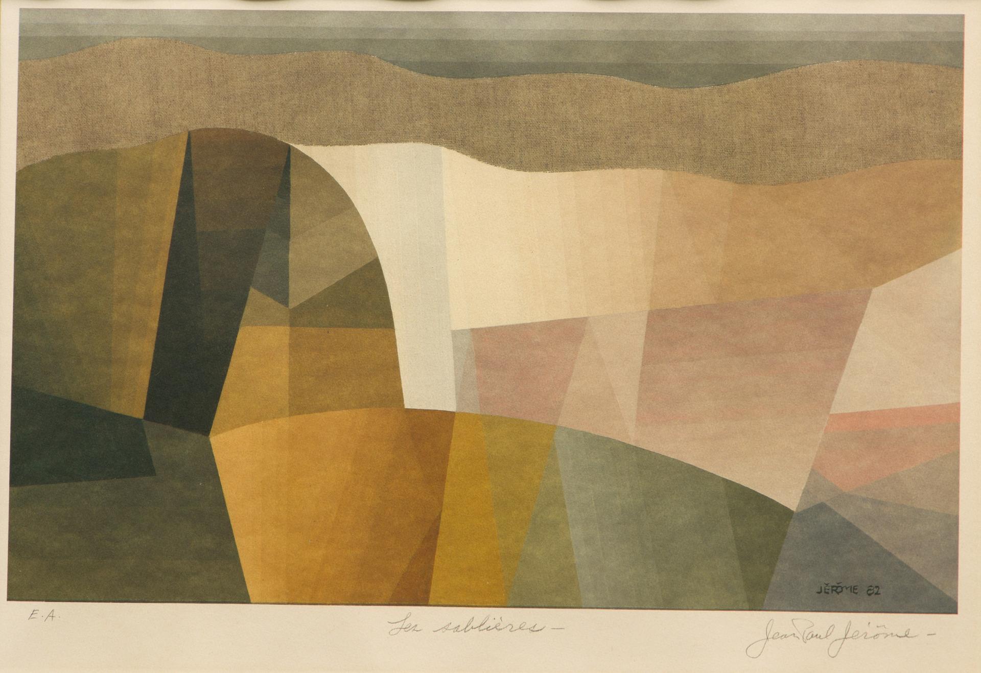 Jean-Paul Jérome - Les sablières, 1982