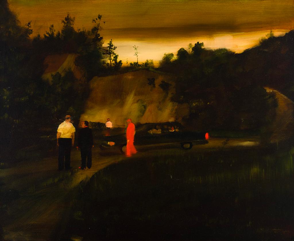 Michael Harrington (1964) - Figures Near a Cut Hill