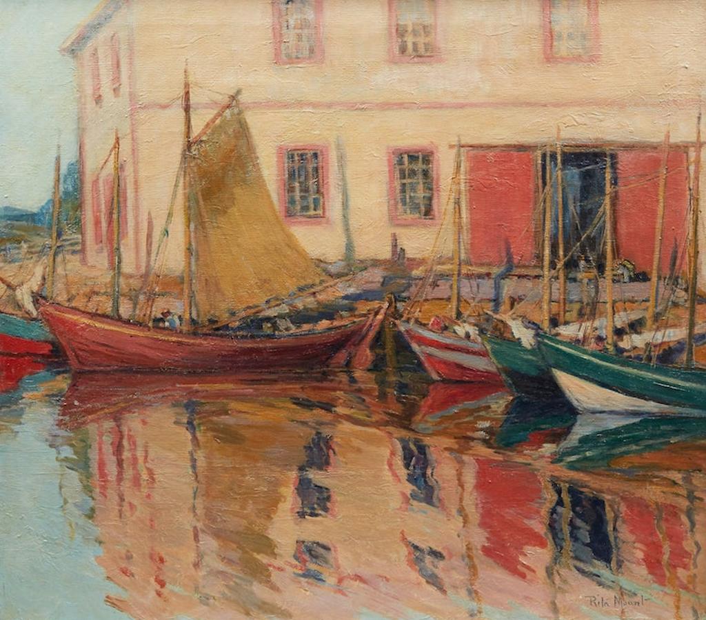 Rita Mount (1888-1967) - Reflets dans l’eau l’Anse à Beaufils