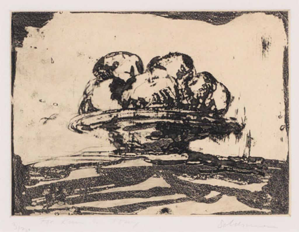Antony (Tony) Scherman (1950-2023) - Plate of Fruit