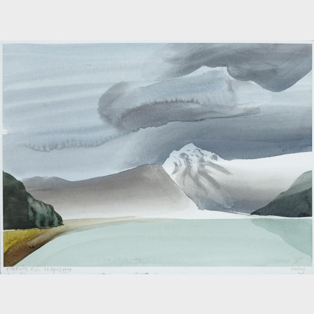 Toni (Norman) Onley (1928-2004) - Two Works: Rock, Murray’S Inlet, Lookout Island, Pointe Au Persil, Ontario And Pitt River, B.C.