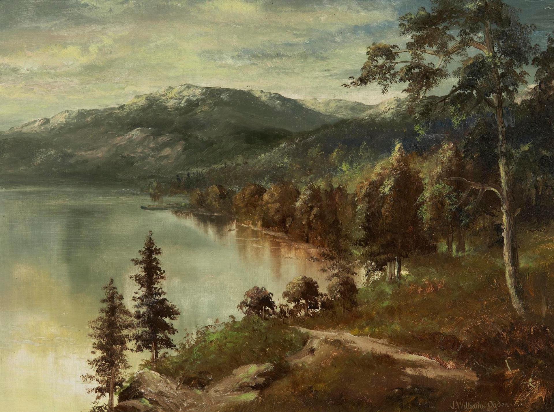 Reverend John Williams Ogden (1859-1936) - Lake Okanagan, British Columbia