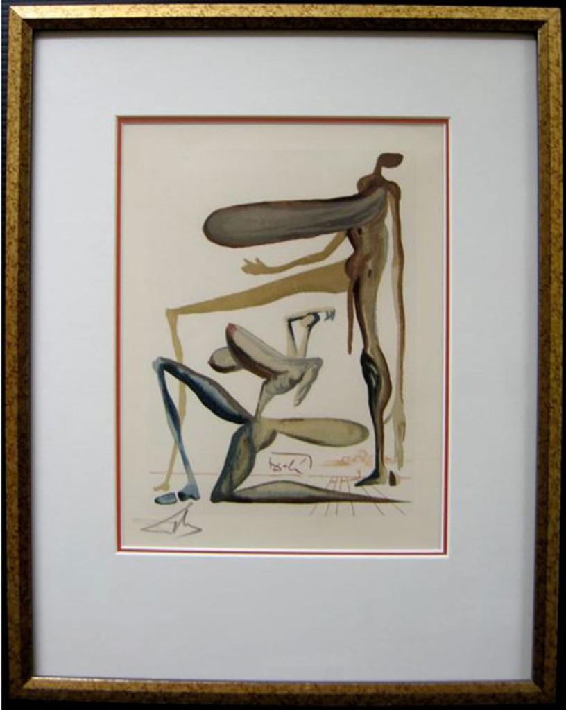 Salvador Dalí (1904-1989) - Purgatory Canto 22
